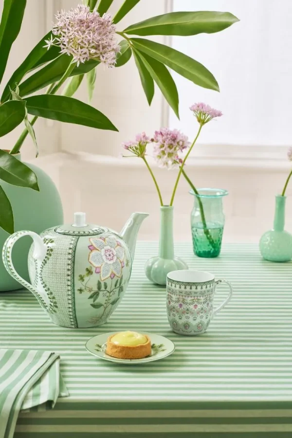 Shop Pip Studio Tasse Klein Lily & Lotus Moon Delight Hell Grün