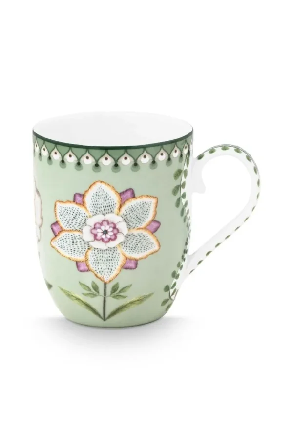 Store Pip Studio Tasse Klein Lily&Lotus Hell Grün