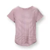 Best Sale Pip Studio Tatum Top Kurze Ärmeln Little Sumo Stripe Lila Violett