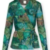 Discount Pip Studio Teagan Jacke Lange Ärmeln Jardin de Noche Blau