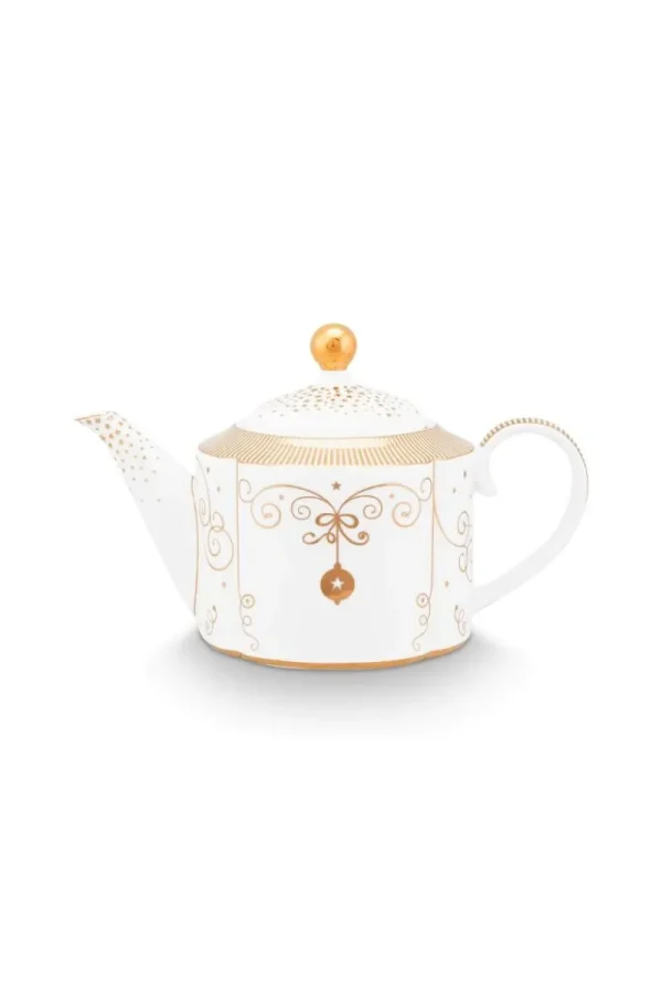 Store Pip Studio Teapot Small Royal Winter White 900ml