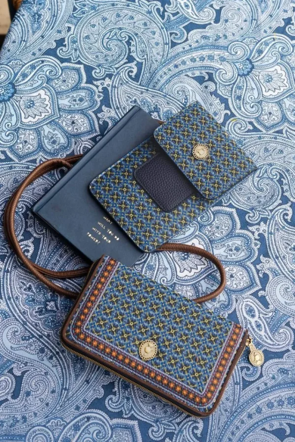 Online Pip Studio Telefontasche Klein Clover Blau