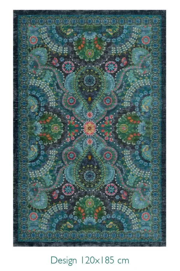 Best Sale Pip Studio Teppich Moon Delight by Pip Dunkel Blau