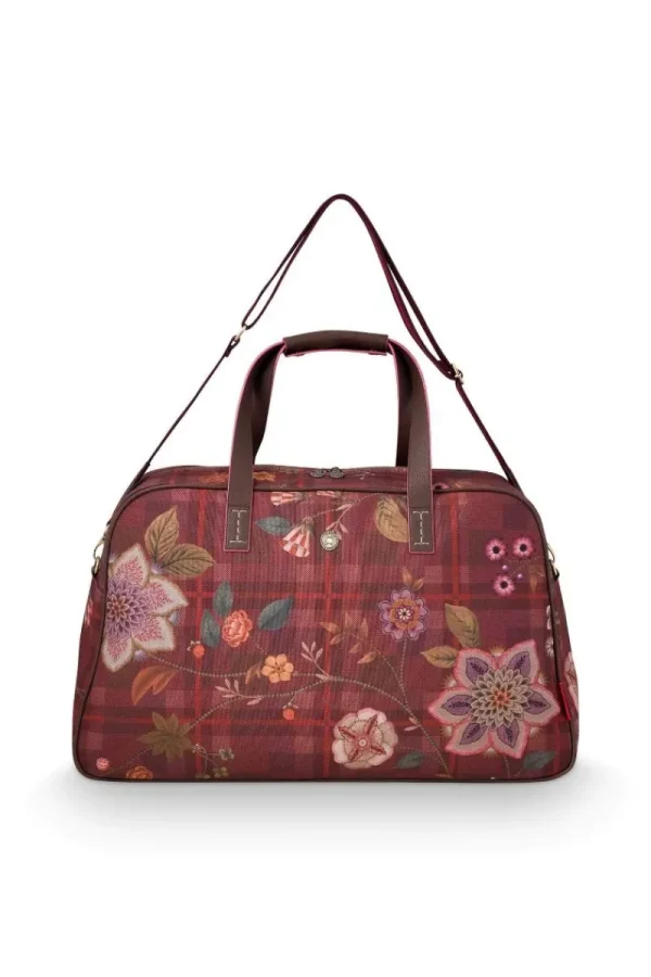 Shop Pip Studio Tovy Reisetaschen Mittelgross Flores Felices Rot