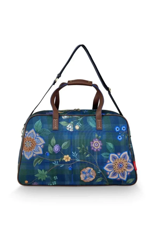 Discount Pip Studio Tovy Reisetaschen Mittelgross Flores Felices Dunkel Blau