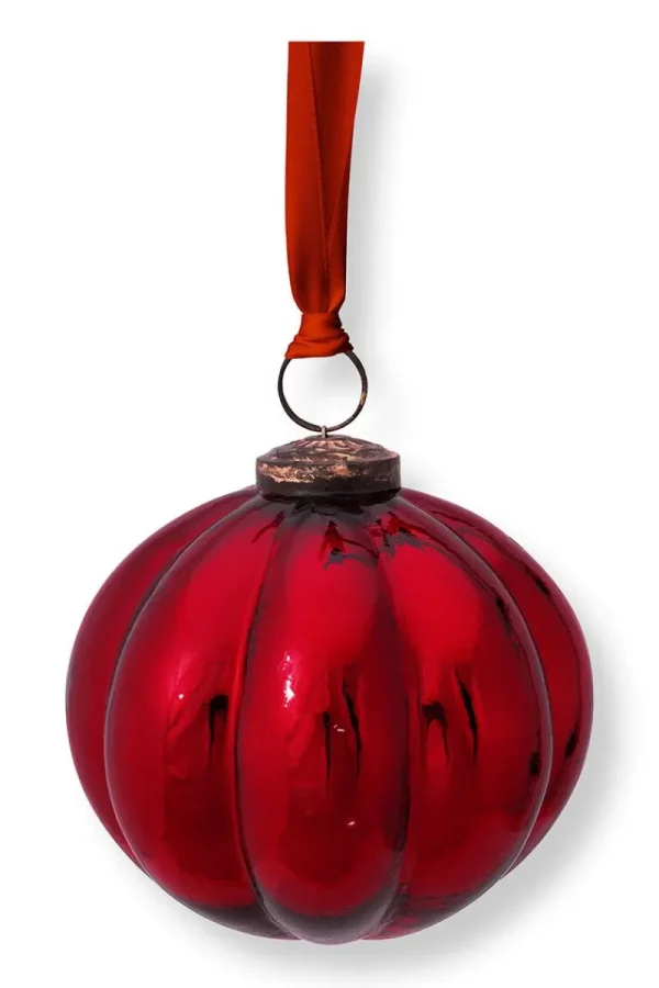 Flash Sale Pip Studio Weihnachtskugel Glas Rot 10cm