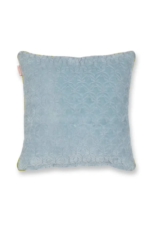 Store Pip Studio Zierkissen Quilty Dreams Blau Grün